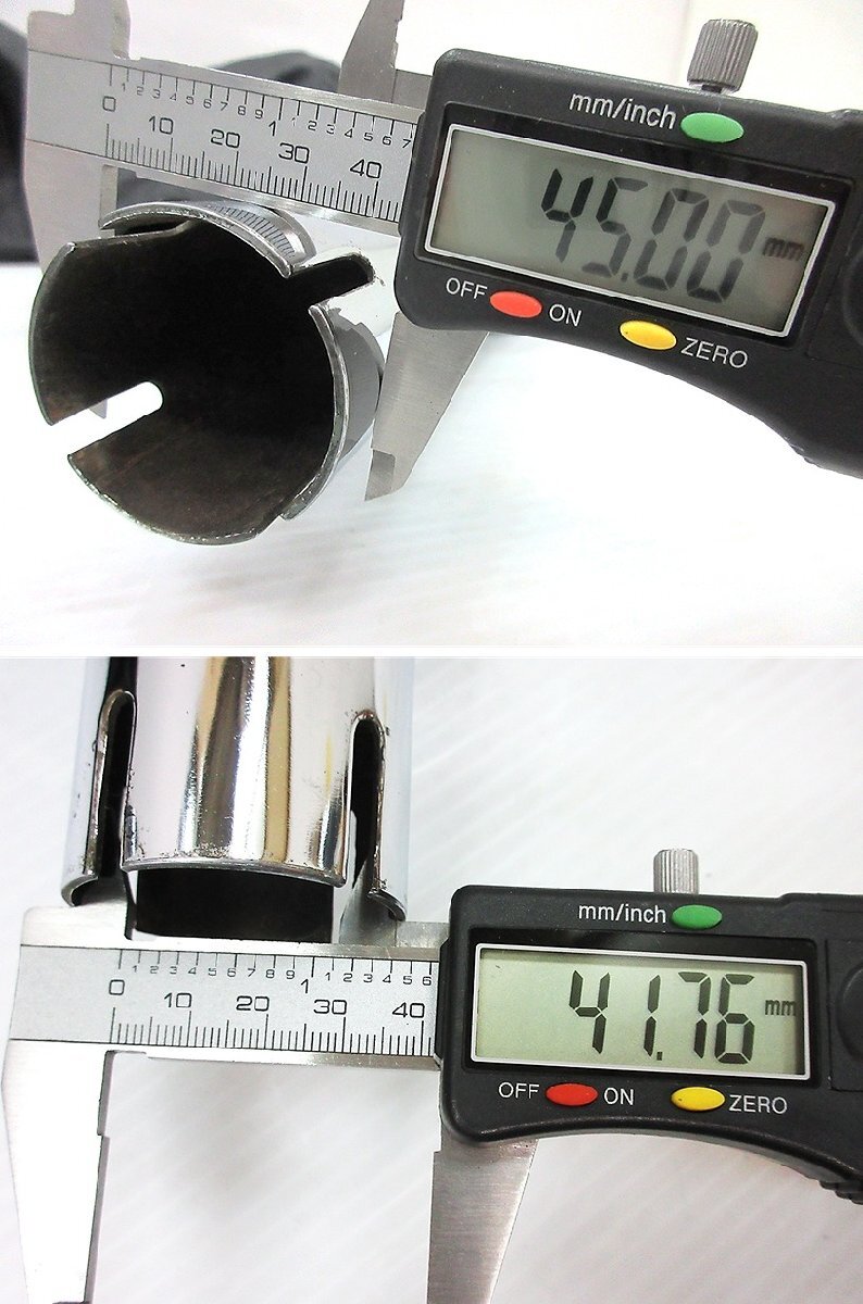 中古 ポッシュ W650 W1タイプ キャプトンマフラー 左側のみ スリップオンマフラー POSH_画像10