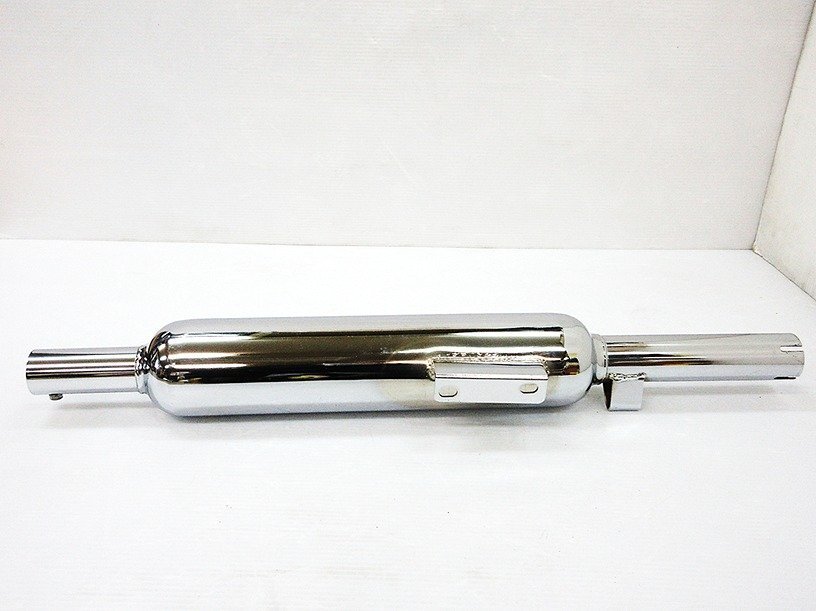 中古 ポッシュ W650 W1タイプ キャプトンマフラー 左側のみ スリップオンマフラー POSH_画像4