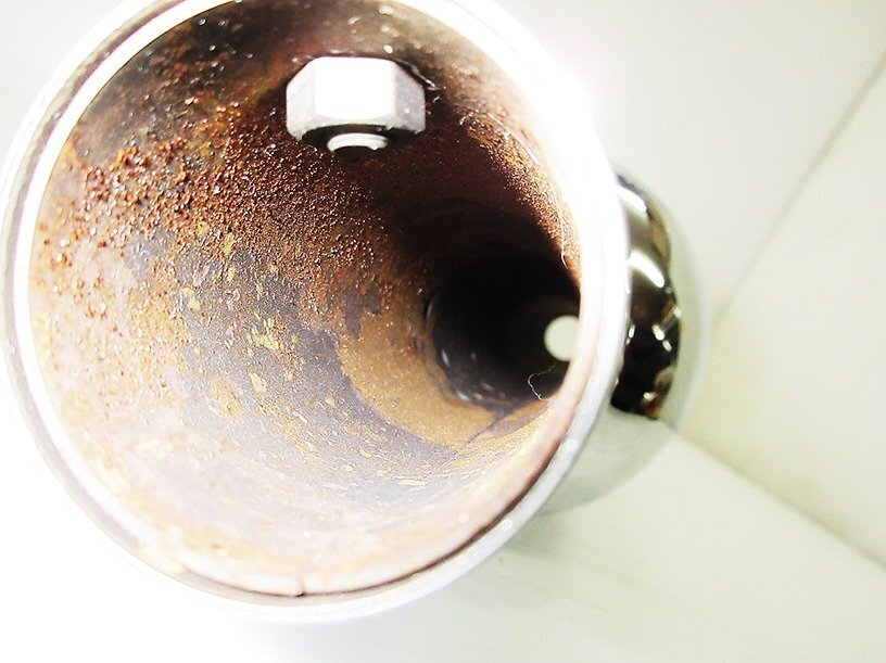 中古 ポッシュ W650 W1タイプ キャプトンマフラー 左側のみ スリップオンマフラー POSH_画像6