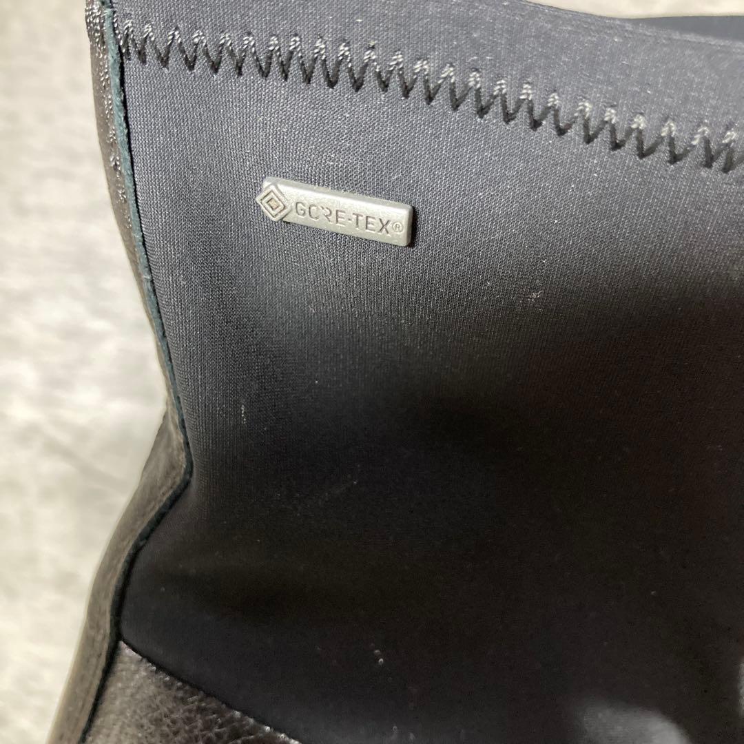 美品 ecco エコー 本革 × ストレッチ GORE-TEX 22cm_画像6