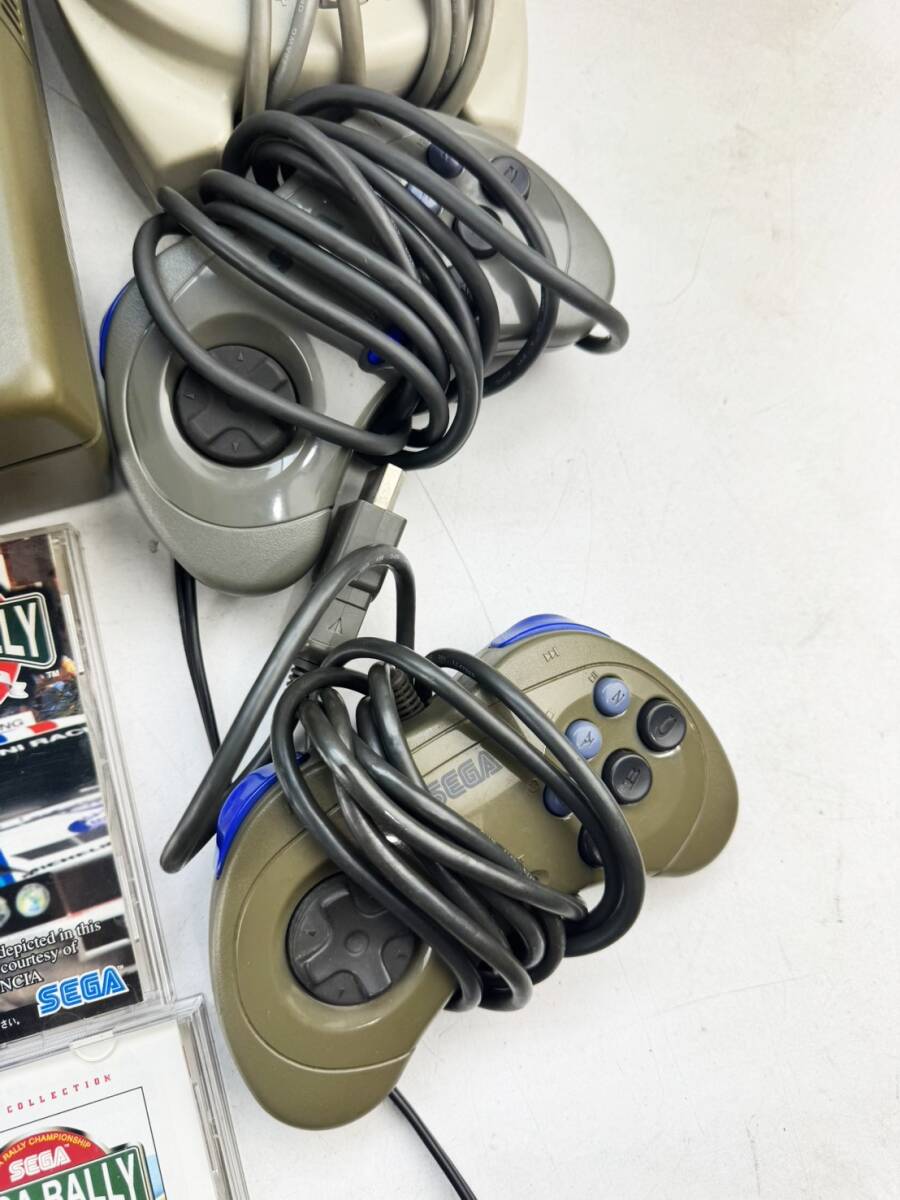 当時物 SEGA SEGASATURN/セガサターン HST-3200 本体 ソフト バーチャファイター ゴジラ セガラリー ガングリフォン など いろいろ １円～_画像8