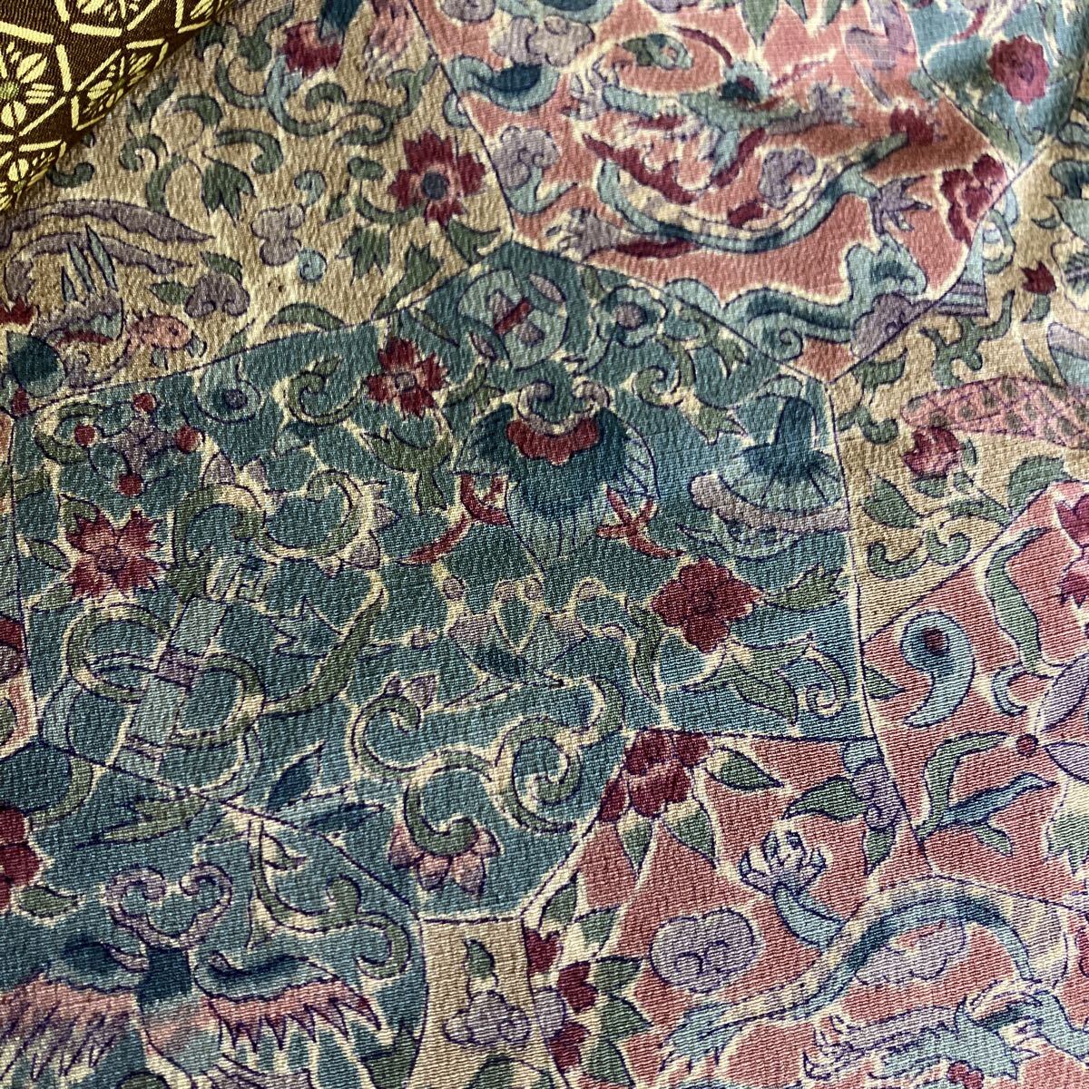 一右衛門No2305 小紋 20枚まとめ売り 正絹着物 京友禅 江戸小紋 お洒落小紋 更紗 紅型 縮緬 大量まとめ売り大処分_画像10