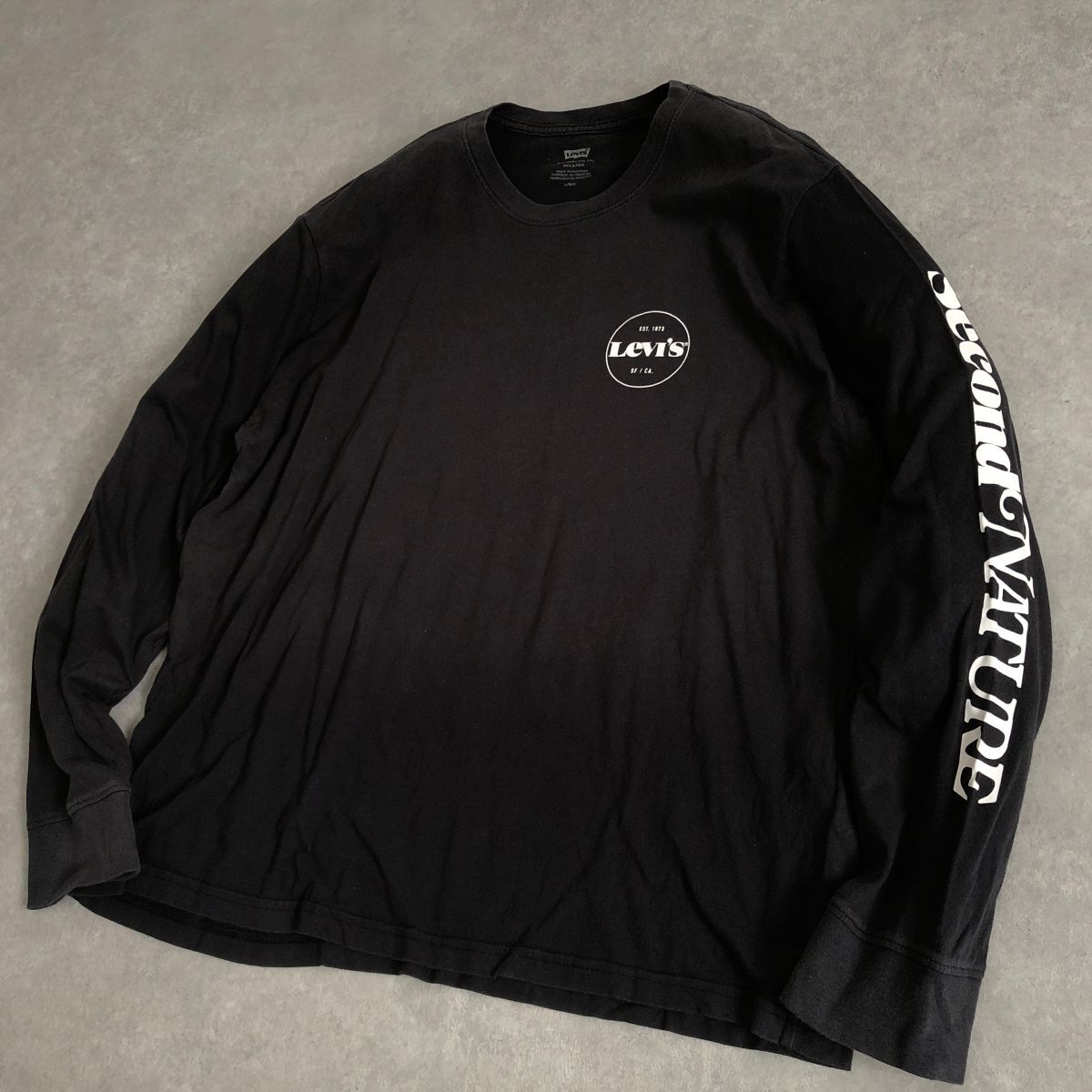 LEVI'S●ロゴプリント L/S Tシャツ ロンT●リーバイス_画像3