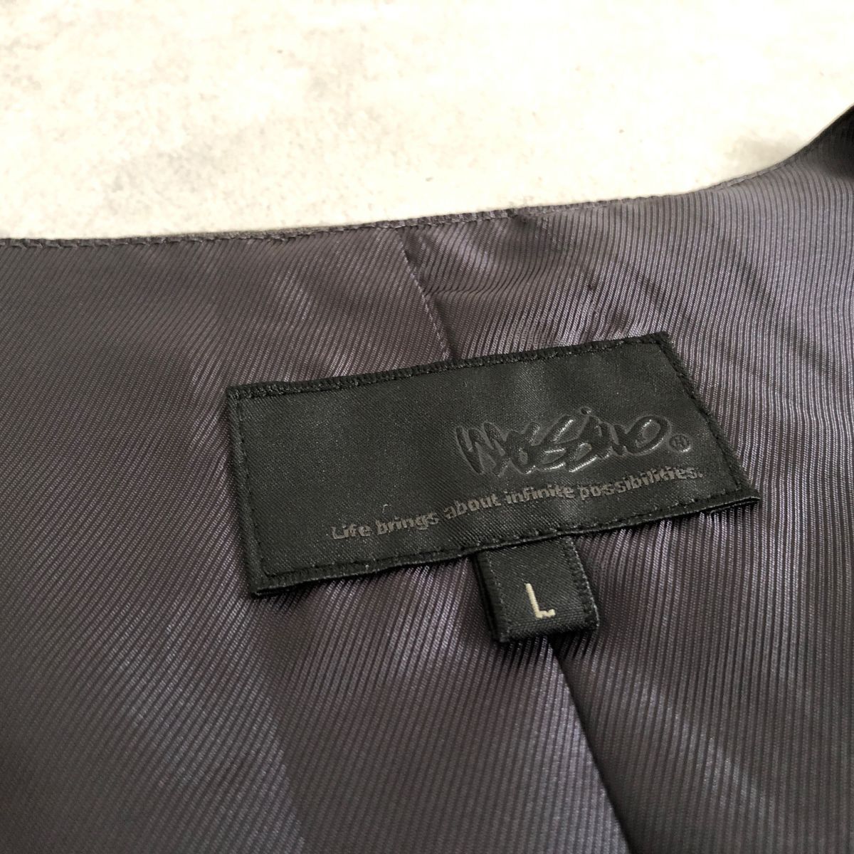 Mossimo●シンプルデザイン ジレ ベスト●モッシモ_画像5