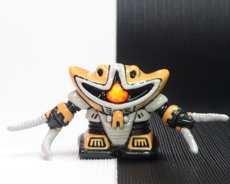 ガン消し MSM-04N アッグガイ 消しゴム SDガンダム フィギュア ガシャポン戦士 リペイントの画像1