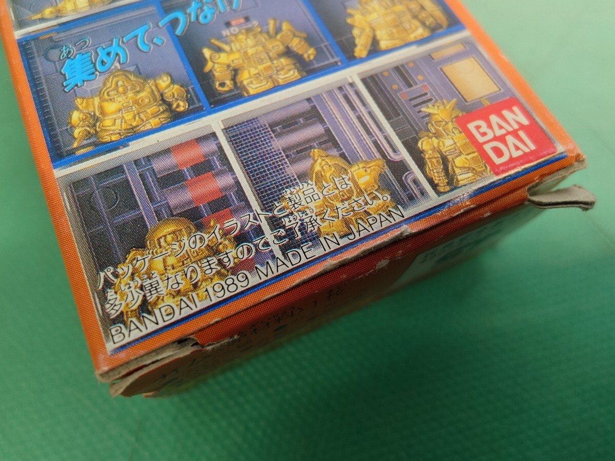 ●1989年 日本製 BANDAI バンダイ SDガンダム大集合 メッキ プラ人形 ガンダム ボックス 箱付き 食玩 創通 ヴィンテージ ④_画像6