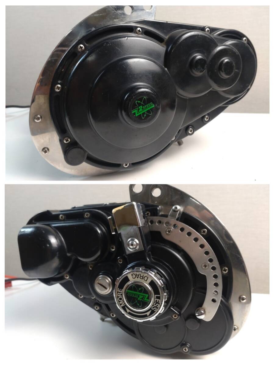 11698-09★Miya Epoch1100 DEEPEST ミヤエポック ディーペスト 2スピード 電動リール DC12V 深海対応リール 電源コード付き 通電確認済★_画像5