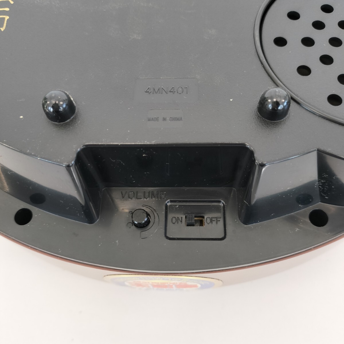 【25*10191】動作OK☆CITIZEN 電波メロディからくり掛時計 パルミューズロンドB 4MN401 シチズン インテリア メロディ6曲 当時物_画像10