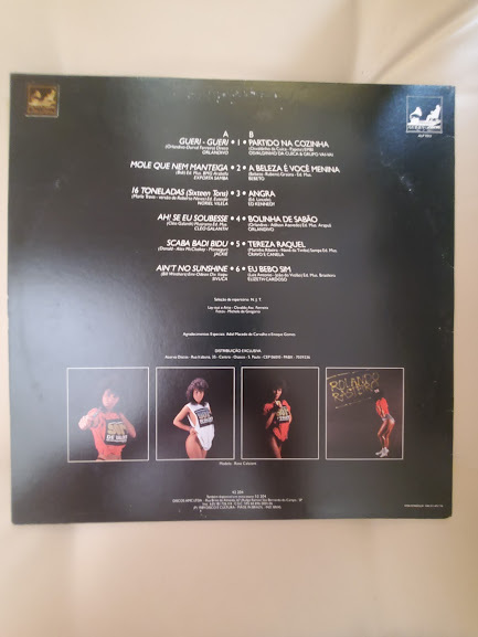 BRAZIL盤LP　ROLAND RASTEIRO/ SOM DE VALENTE LP DISCO エロジャケ　サバービア　レアグルーヴ_画像2