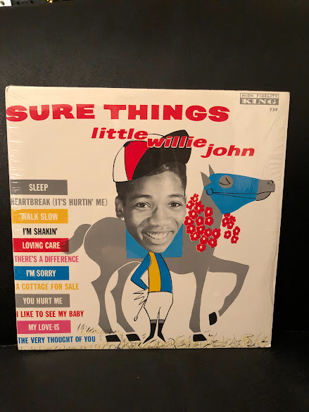 US盤美盤シールド　LITTLE WILLIE JOHN / SURE THINGS KING LP マトリクスK12-739_画像1