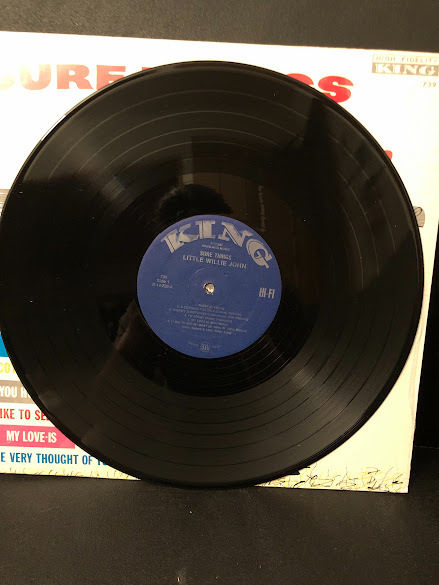 US盤美盤シールド　LITTLE WILLIE JOHN / SURE THINGS KING LP マトリクスK12-739_画像3