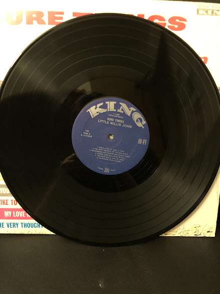 US盤美盤シールド　LITTLE WILLIE JOHN / SURE THINGS KING LP マトリクスK12-739_画像4