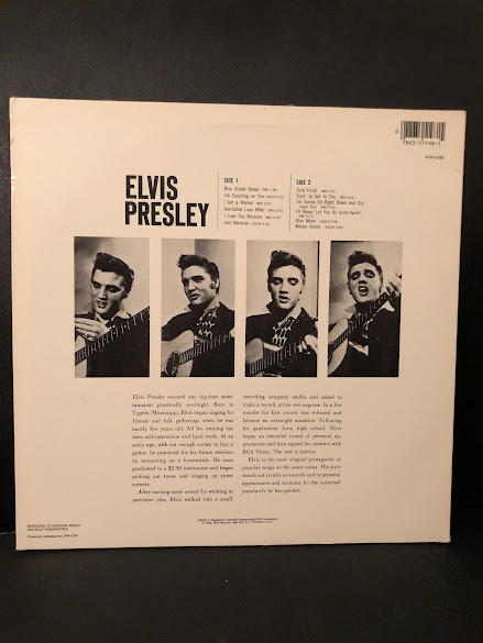 【レア盤(pán)●アナログＬＰ】 ELVIS PRESLEY エルヴィス?プレスリー　RCA MONO盤(pán)