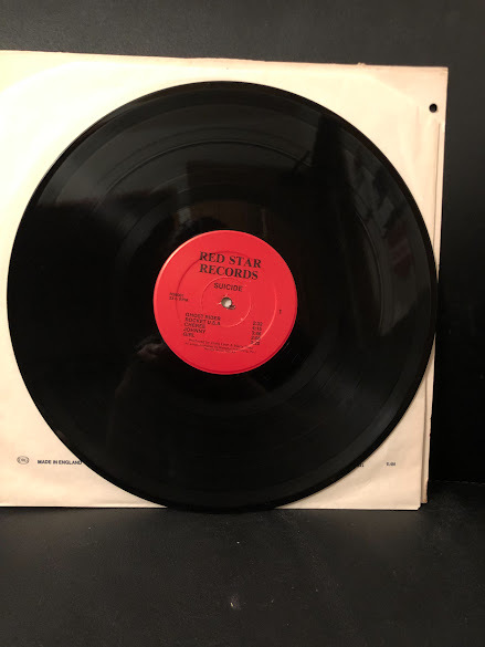 【レア盤●アナログＬＰ】 SUICIDE／スーサイド　ニューヨークインダストリアルパンク MATRIX RS6001_画像3