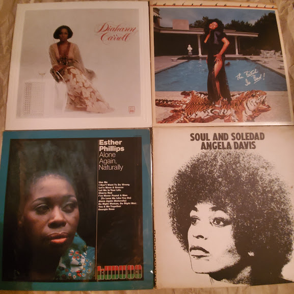 R&B,ソウルLP 4枚セット ESTER PHILLIPS/DENISE LA SALLE/DIAHANN CARROLL/SOUL AND SOLEADAD ANGELA DAVIS サバービア　レアグルーヴ_画像1