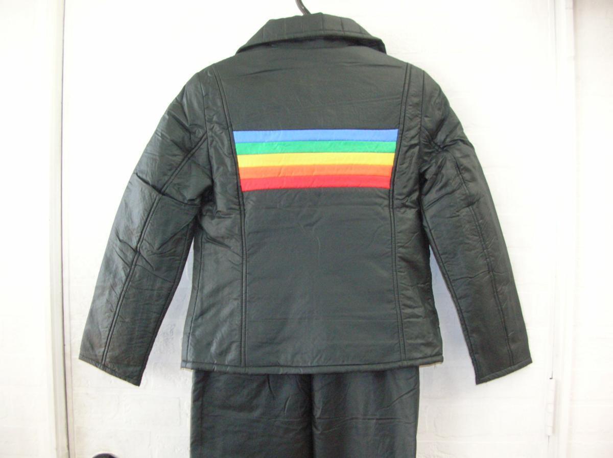 KSM【スキーウエア・ジャケット】★レディス9サイズ(適応身長:150cm前後)★ブラック×ブルー他★_画像2