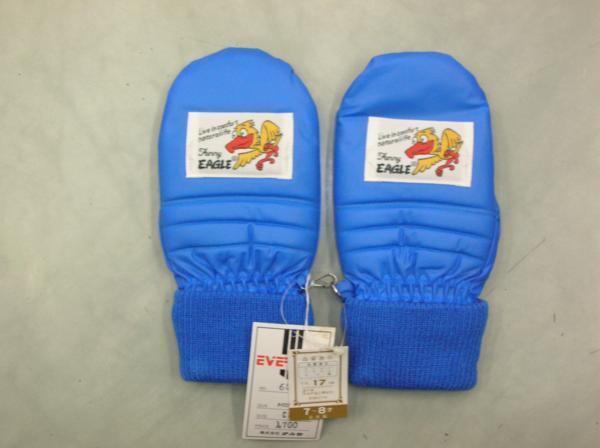 防寒★雪遊びに【キッズミトン】イーグル★17ｃｍ（7～8才）_画像1