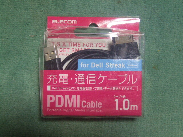 ELECOM Dell Streak(SoftBank 001DL)用充電通信ケーブル　新品！_画像1