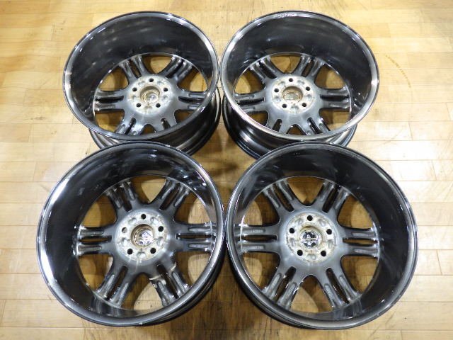 クライスラー 300C 純正 アルミホイール 4本 5H-114.3 18インチ 7.5J+24 ノーマル純正戻し 車検 補修品用 スタッドレス用 等にどうぞ_画像7