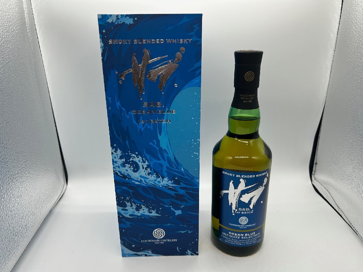 【1円スタート】サブ オーシャンブルー 1ST BATCH 700ml 46%_画像1