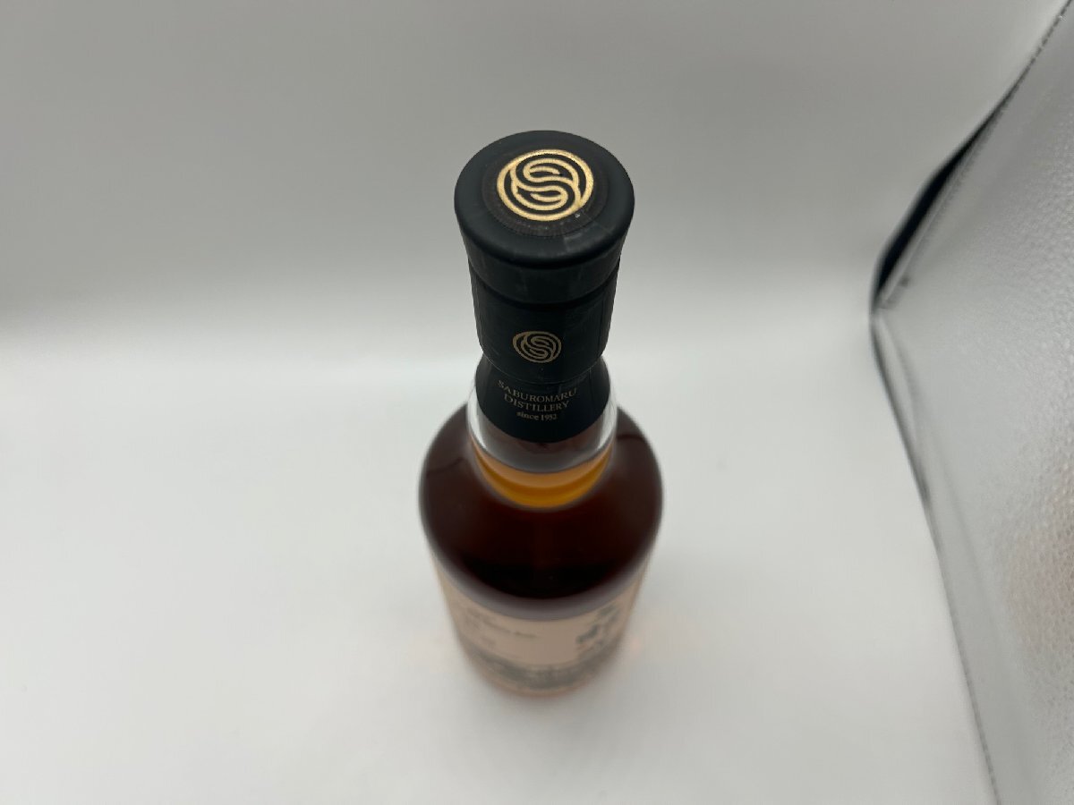 限定品【1円スタート】秋田屋 シングルモルト 三郎丸 2020 5年 オールドシェリーバット 700ml 59%_画像4