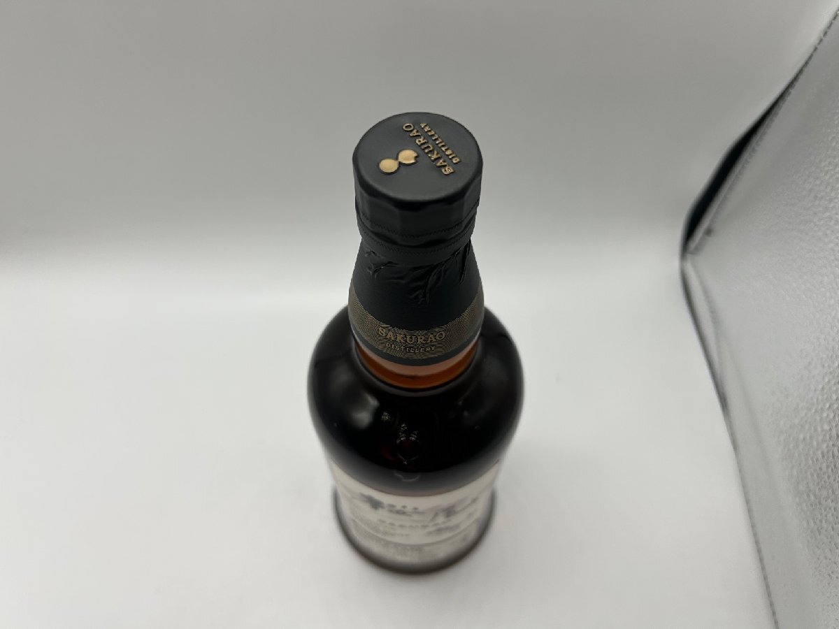 【1円スタート】シングルモルト ジャパニーズウイスキー 桜尾 #7946 700ml 63%_画像4