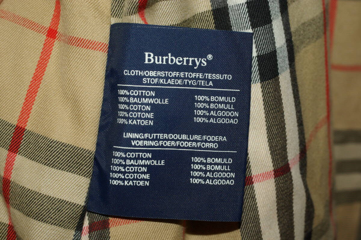 BURBERRYS　バーバリー　トレンチコート　Lサイズ