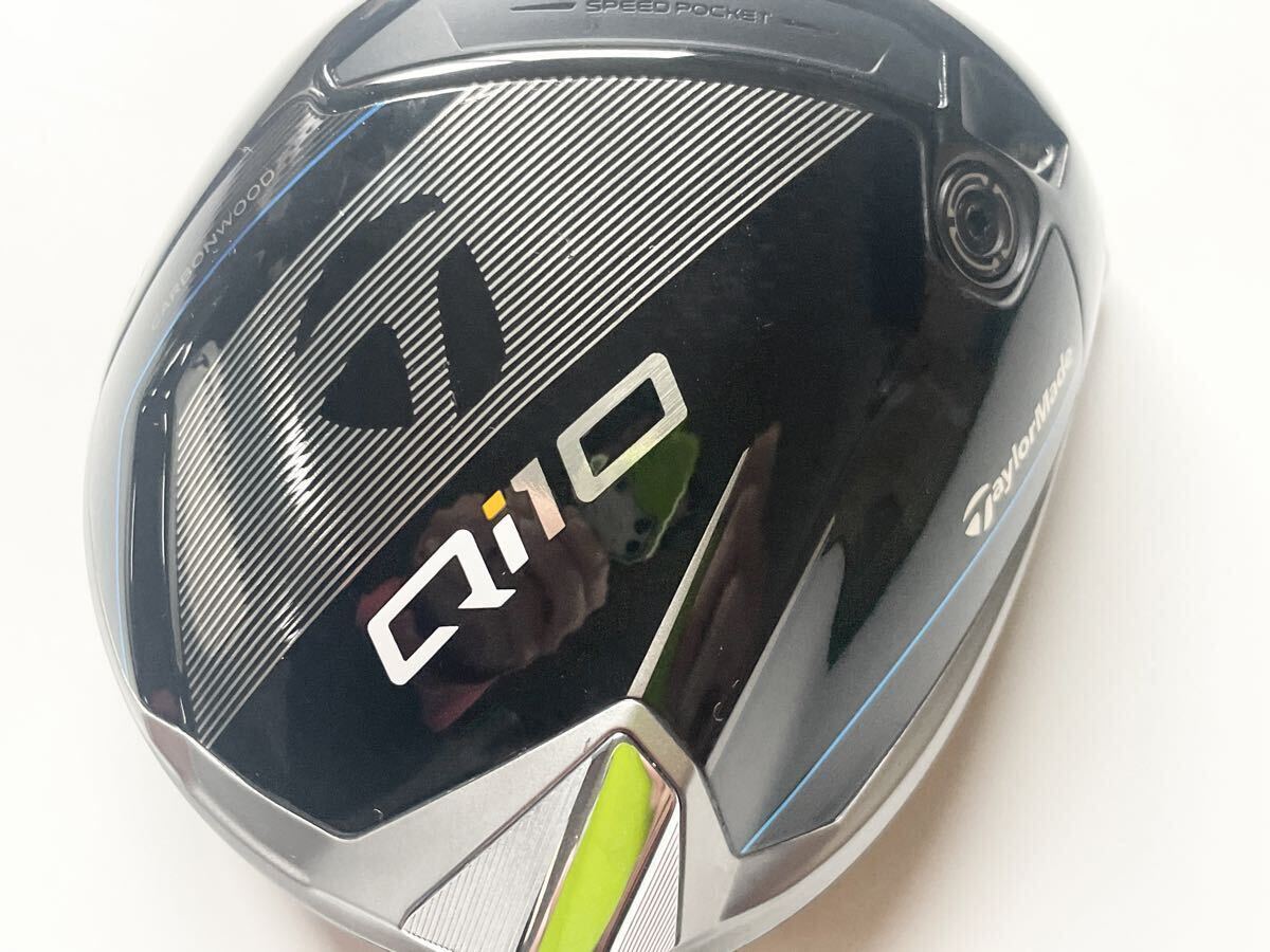 【美品/正規品】テーラーメイド Qi10ドライバー 10.5度 ヘッド単品 使用期間1ヶ月未満_画像3