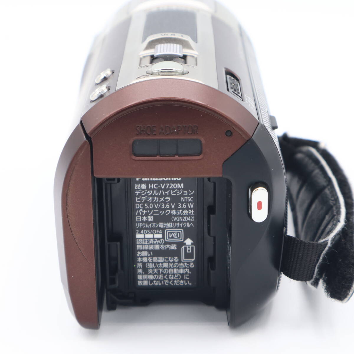 Panasonic Panasonic цифровой Hi-Vision видео камера V720 встроенный память 64GB Brown HC-V720M-T #251016_CR3FA001919