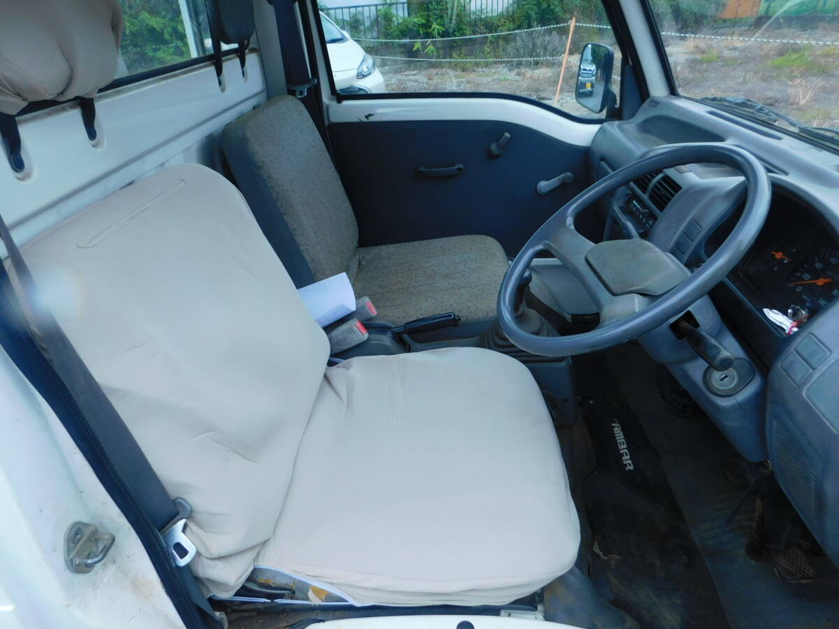 サンバートラック　４WD　　エアコン付き。　タイベル交換済み実走行＆無事故。整備点検済み令和９年２月まで_画像7
