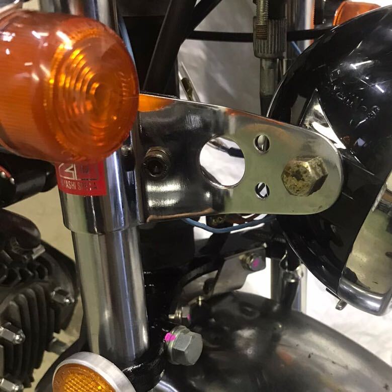 本物/早矢仕/ハヤシ/小/ステッカー /2枚/モンキー　/シール/デカール/HAYASHI20/モンキー工場早矢仕_画像3