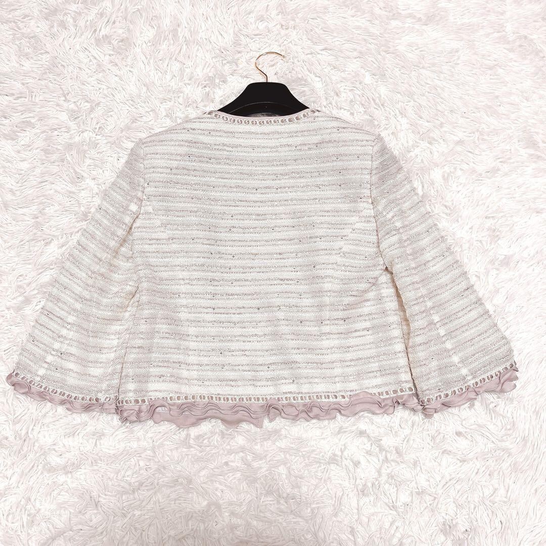 東京ソワール soir dolce セレモニー ジャケット ワンピース 11号_画像10