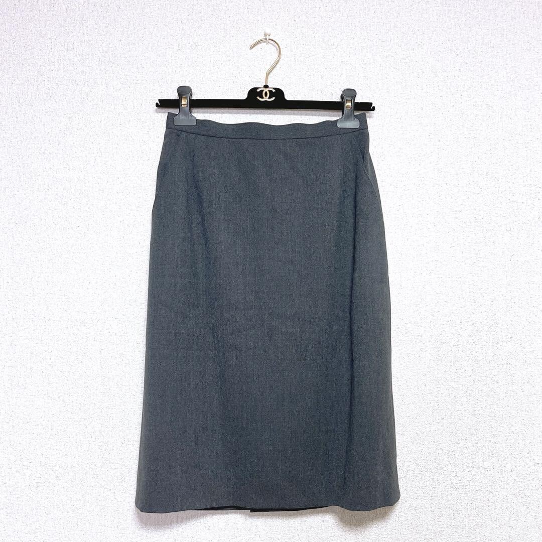 YUKI TORII ジャケット スカート セットアップ スーツ グレー 9号_画像5