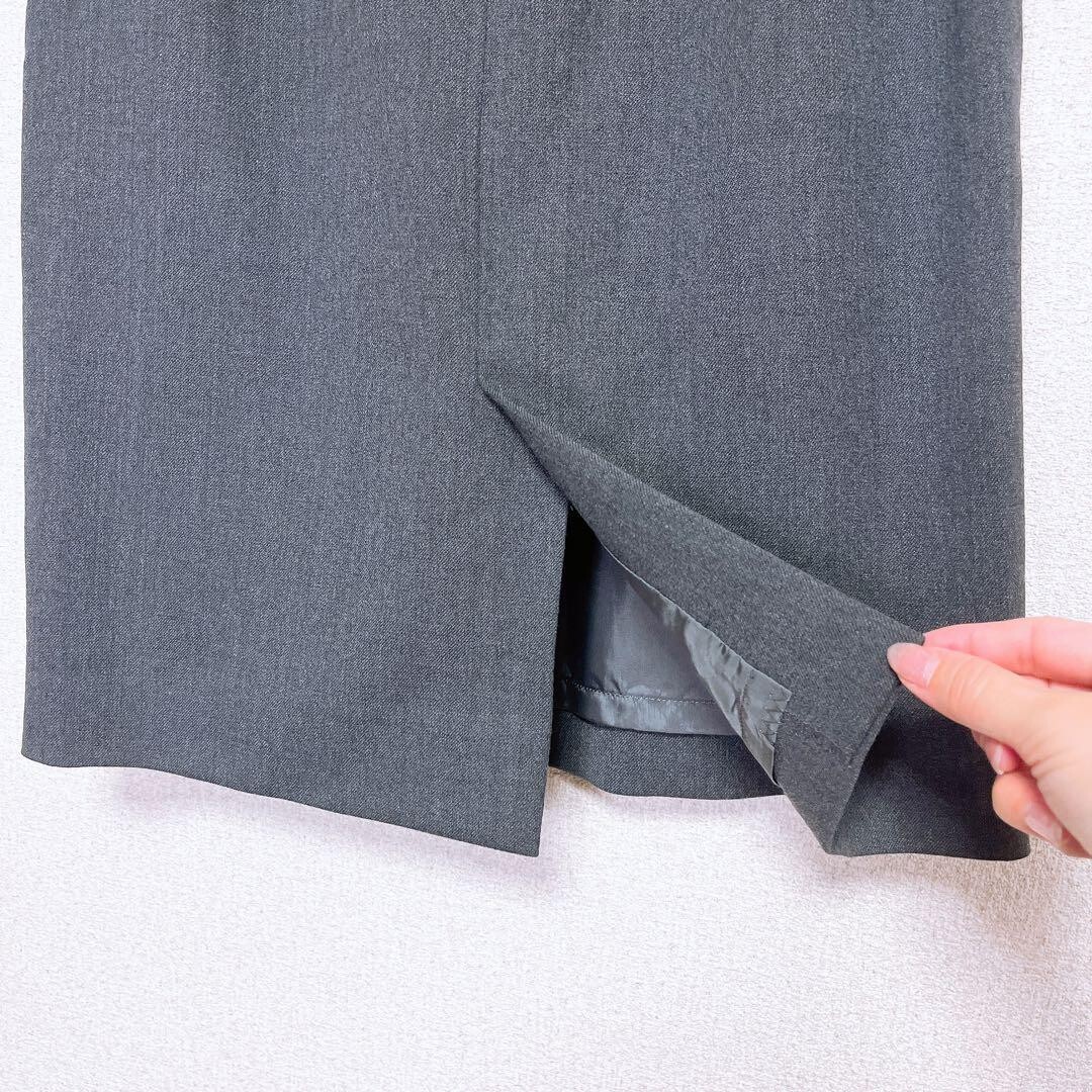 YUKI TORII ジャケット スカート セットアップ スーツ グレー 9号_画像7