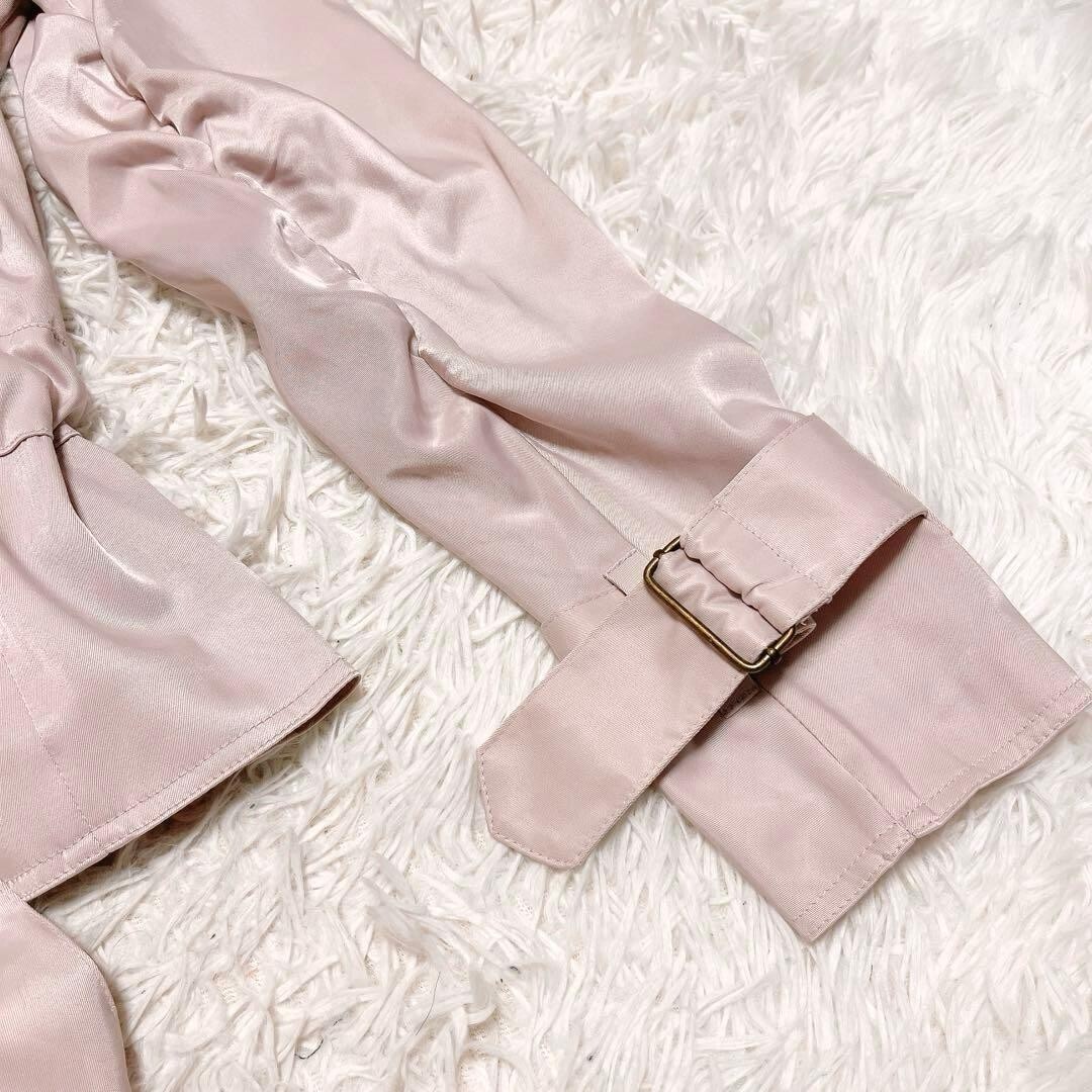 DIANEvonFURSTENBERG サテン ジャケット ベルト チョーカー_画像4