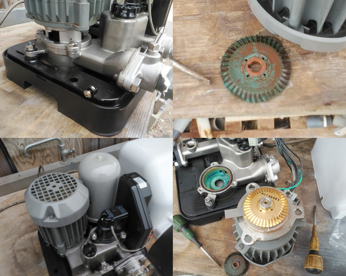 ☆川本井戸ポンプ■浅井戸用ソフトカワエース■NF2-250SKステンレス製■インバーターポンプ■100v-50.60Hz両用☆_画像8