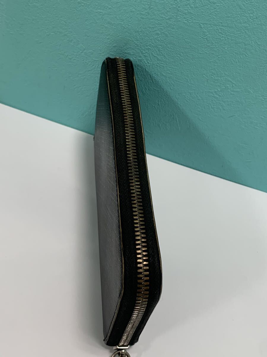 BURBERRY 長財布 ラウンドファスナー ラグジュアリー ビジネスシーン ファスナー部分不備有り ジャンク品_画像8