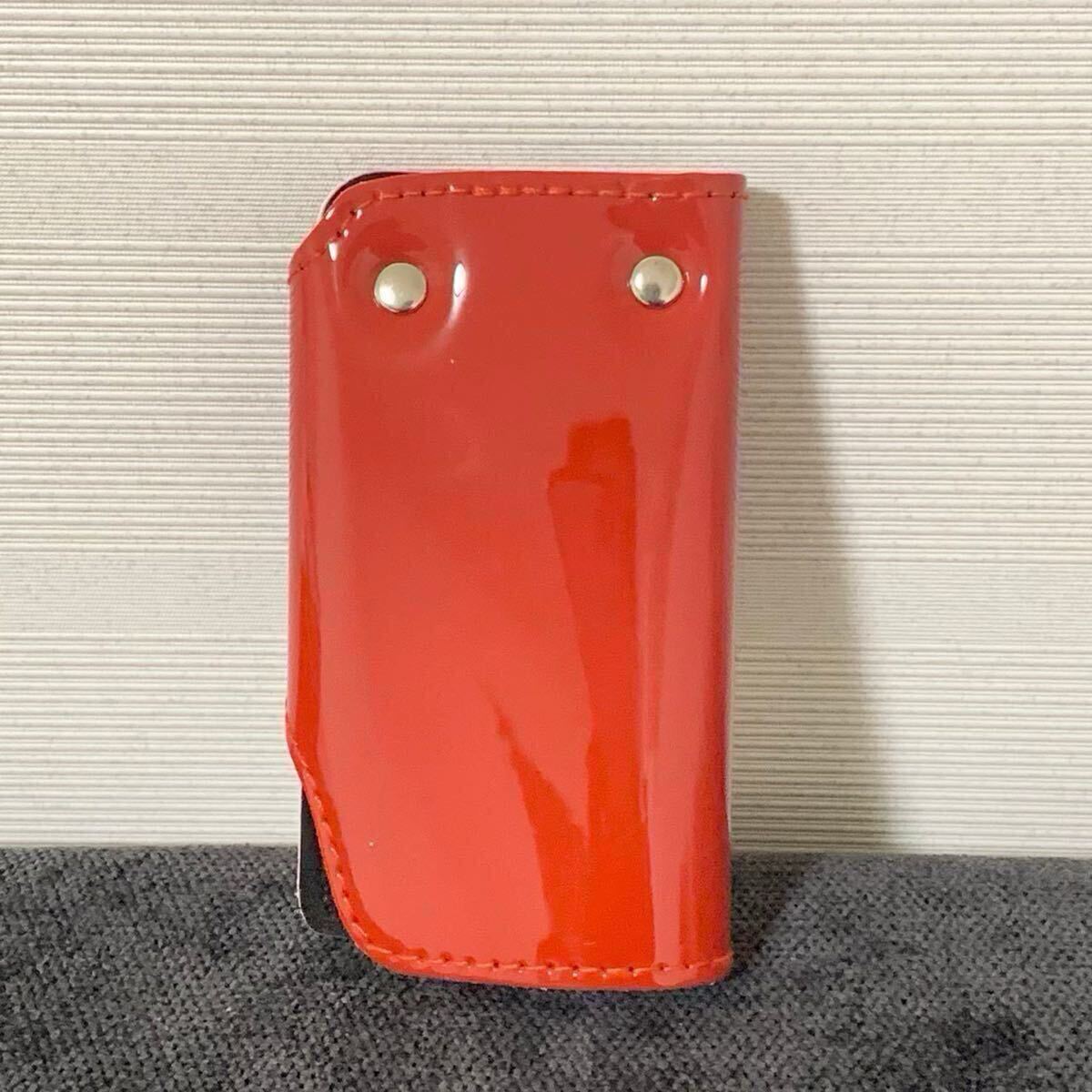新品　キーケース プレゼント　レディース メンズ レッド_画像3