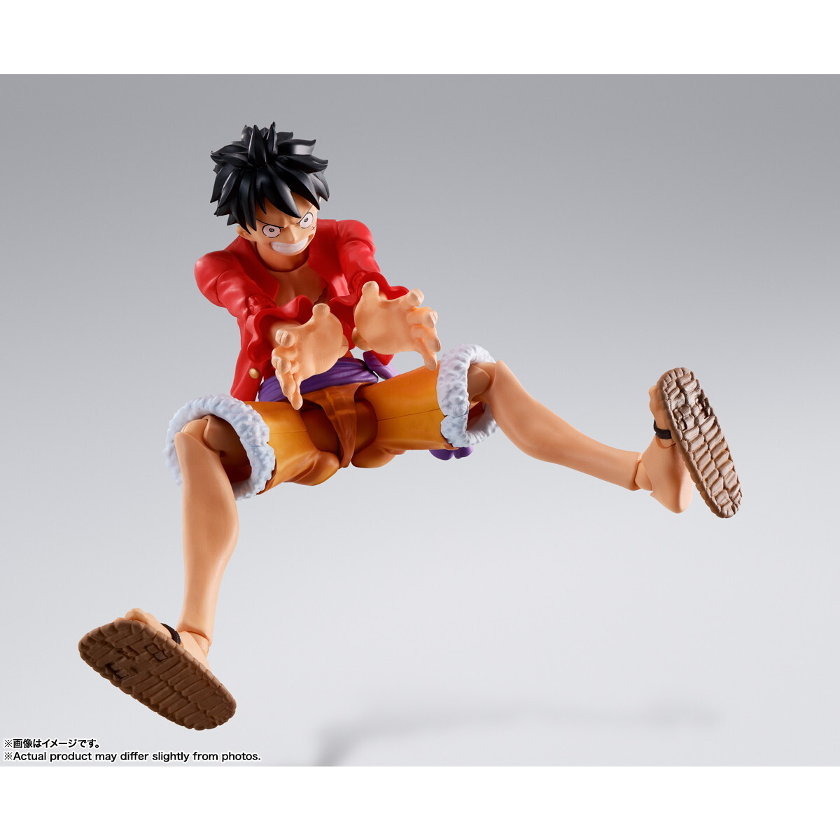 【中古】[FIG](再々販) S.H.Figuarts(フィギュアーツ) モンキー・D・ルフィ -鬼ヶ島討入- ONE PIECE(ワンピース) 完成品 可動フィギュア バ_画像3