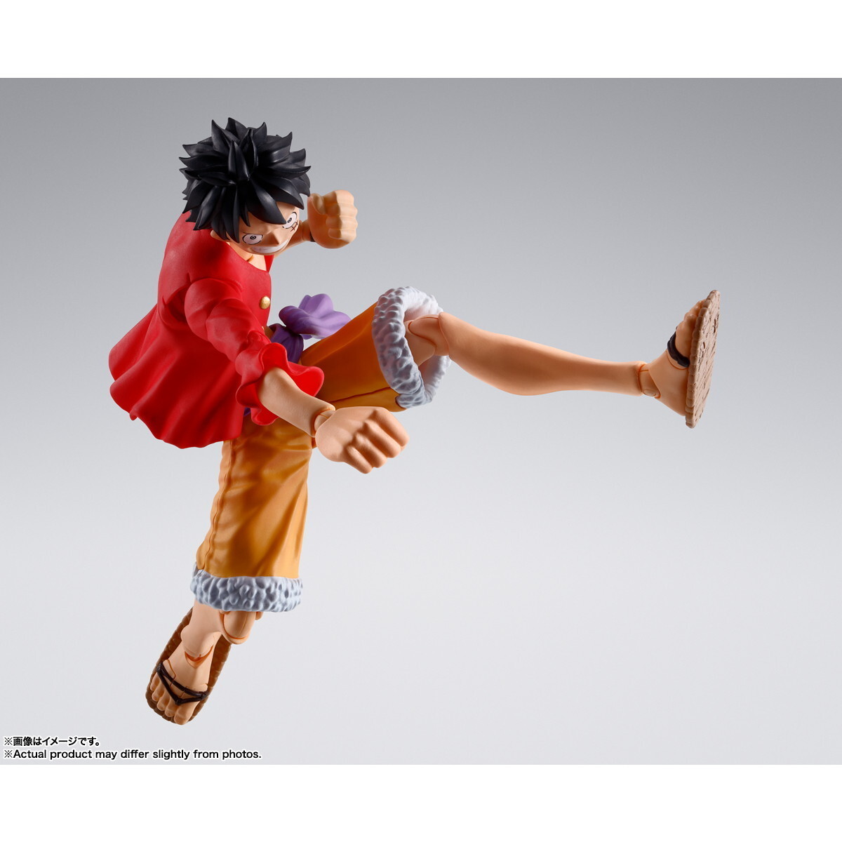 【中古】[FIG](再々販) S.H.Figuarts(フィギュアーツ) モンキー・D・ルフィ -鬼ヶ島討入- ONE PIECE(ワンピース) 完成品 可動フィギュア バ_画像8