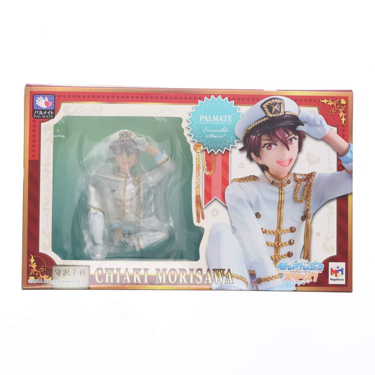 【中古】[FIG]オンラインショップ限定 パルメイトシリーズ 守沢千秋(もりさわちあき) あんさんぶるスターズ! 完成品 フィギュア メガハウス_画像1