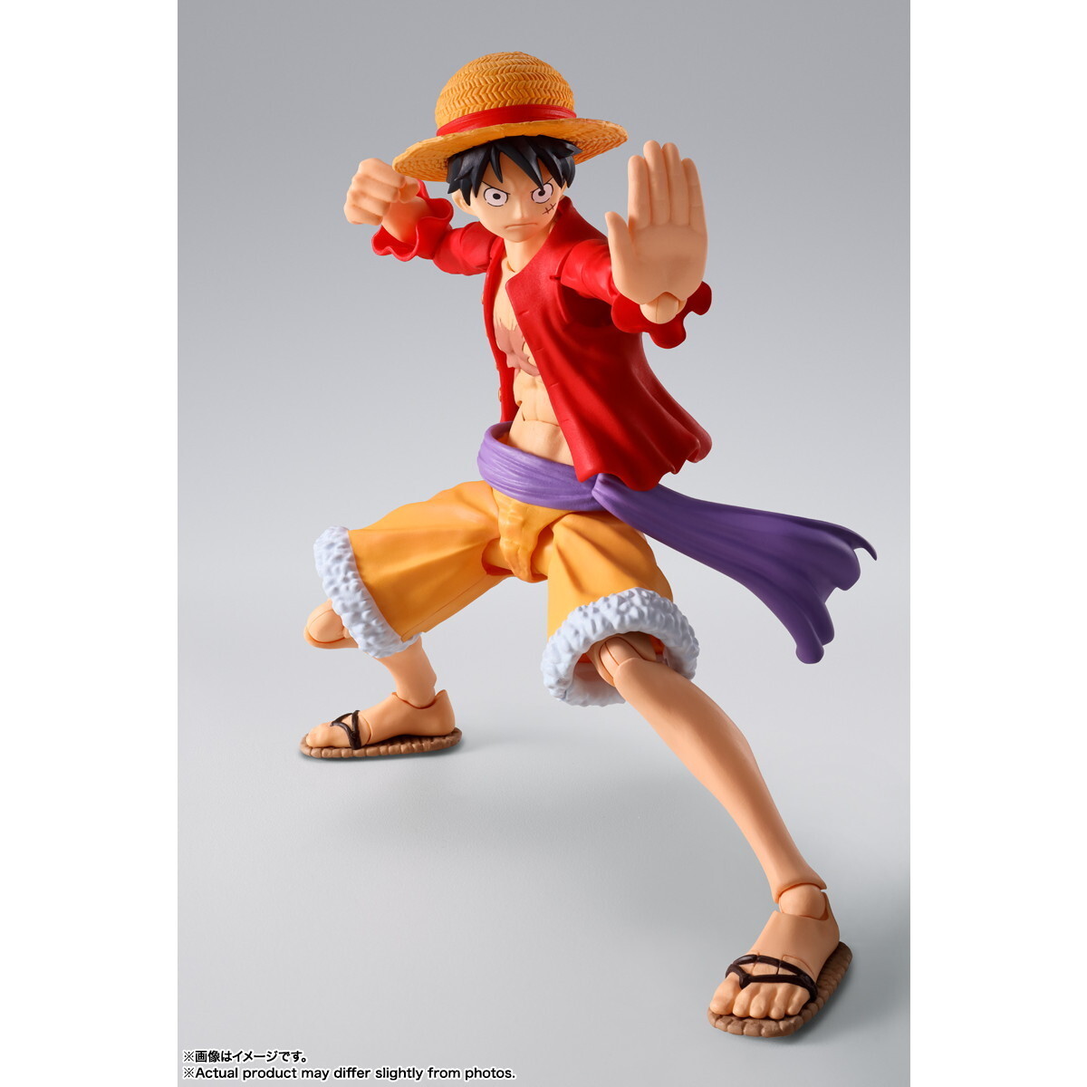 【中古】[FIG](再々販) S.H.Figuarts(フィギュアーツ) モンキー・D・ルフィ -鬼ヶ島討入- ONE PIECE(ワンピース) 完成品 可動フィギュア バ_画像2