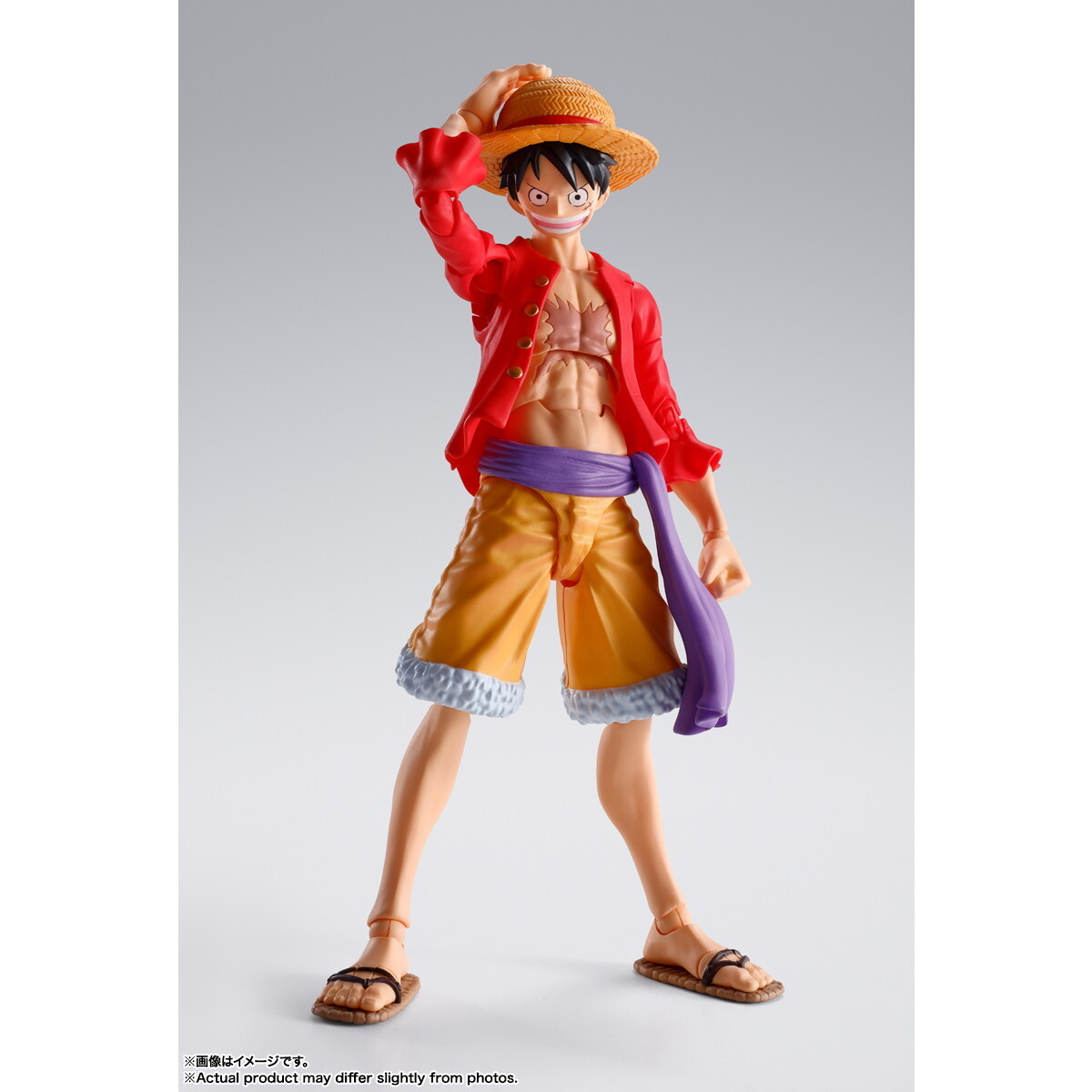 【中古】[FIG](再々販) S.H.Figuarts(フィギュアーツ) モンキー・D・ルフィ -鬼ヶ島討入- ONE PIECE(ワンピース) 完成品 可動フィギュア バ_画像1