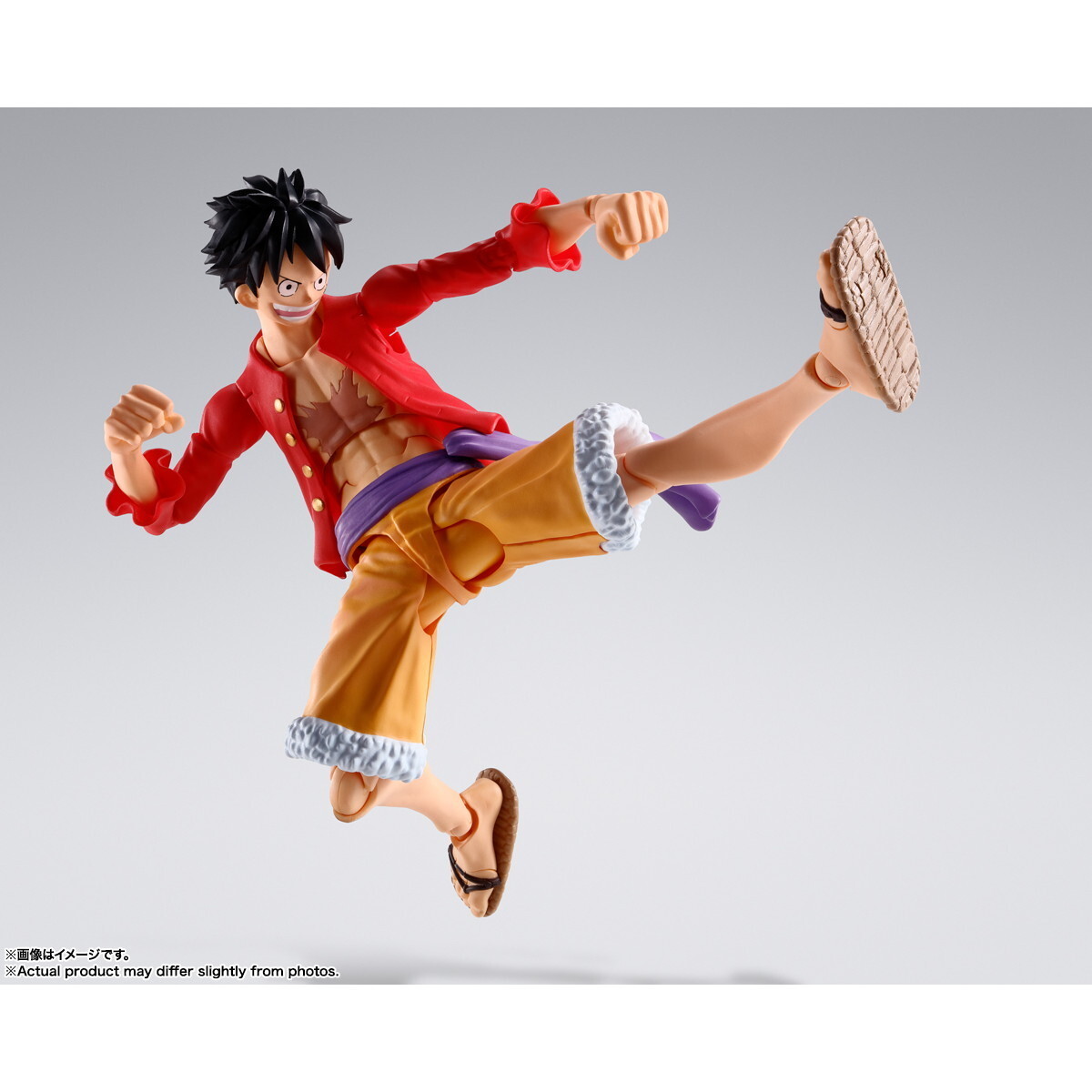 【中古】[FIG](再々販) S.H.Figuarts(フィギュアーツ) モンキー・D・ルフィ -鬼ヶ島討入- ONE PIECE(ワンピース) 完成品 可動フィギュア バ_画像7