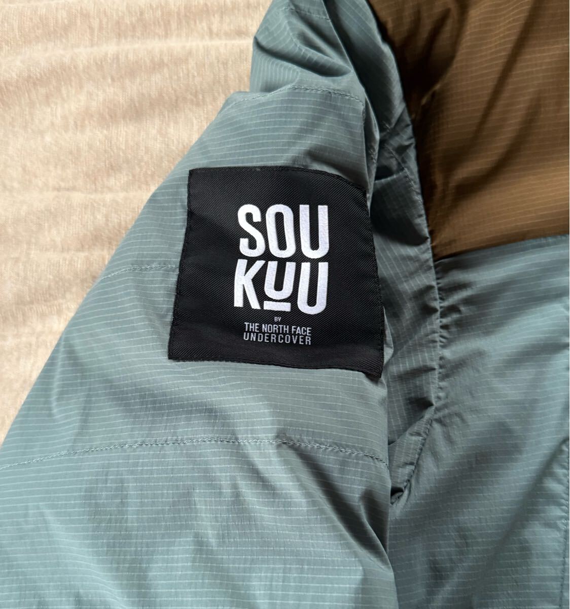 L新品 UNDERCOVER THE NORTH FACE SOUKUU ダウン マウンテンジャケットブルゾン パーカー 23AW ブラウン アンダーカバー ノースフェイス_画像5