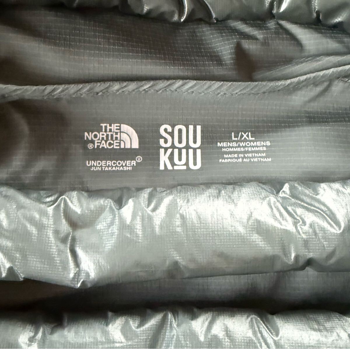 L新品 UNDERCOVER THE NORTH FACE SOUKUU ダウン マウンテンジャケットブルゾン パーカー 23AW ブラウン アンダーカバー ノースフェイス_画像8