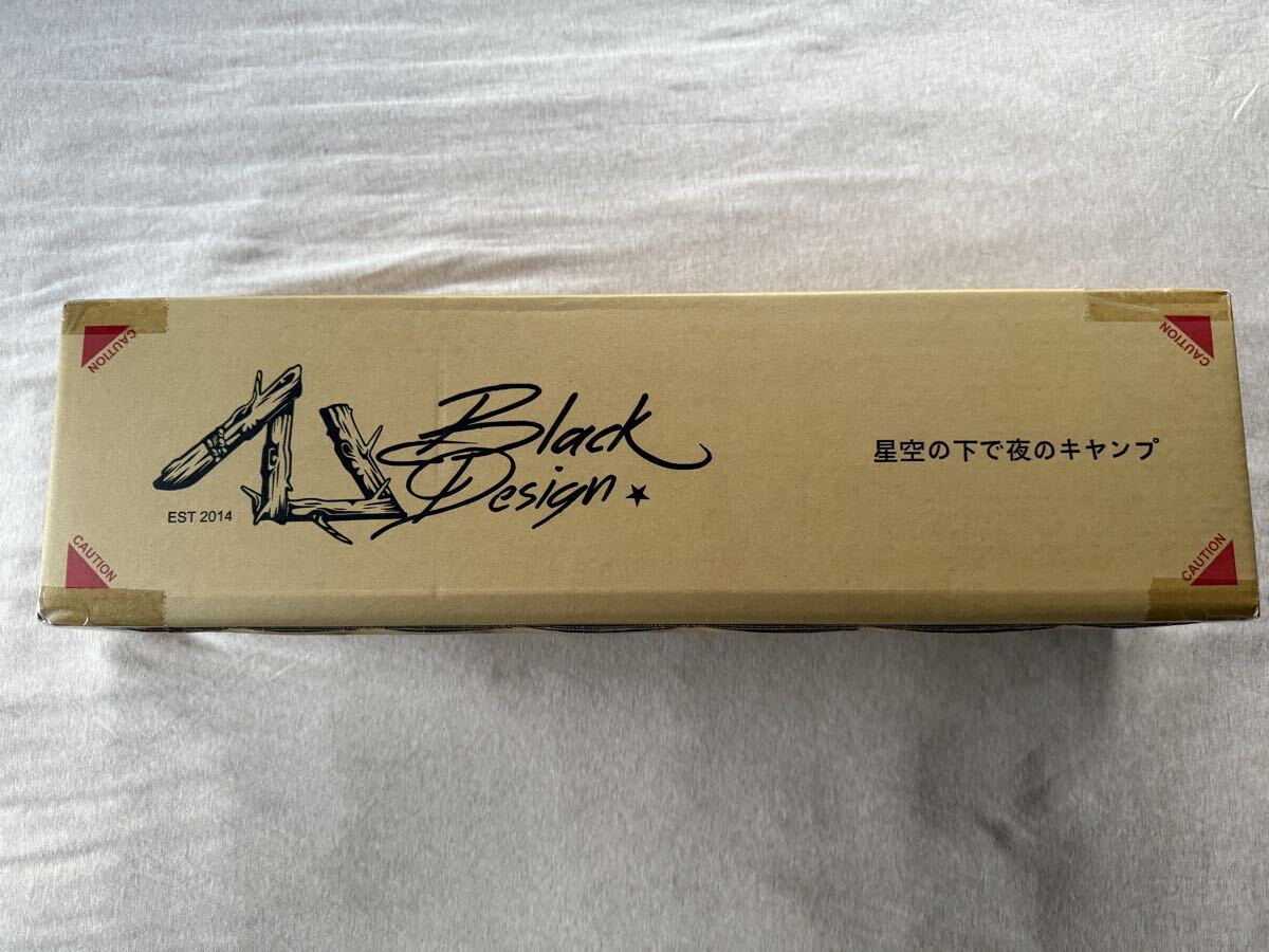 新品未開封 BLACK DESIGN BD ローチェアー LOW 格子 ブラック 黒 ブラックデザイン ローチェア アウトドアキャンプ チェアー 折り畳み 椅子_画像3