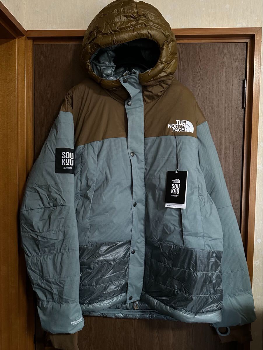 L新品 UNDERCOVER THE NORTH FACE SOUKUU ダウン マウンテンジャケットブルゾン パーカー 23AW ブラウン アンダーカバー ノースフェイス_画像1