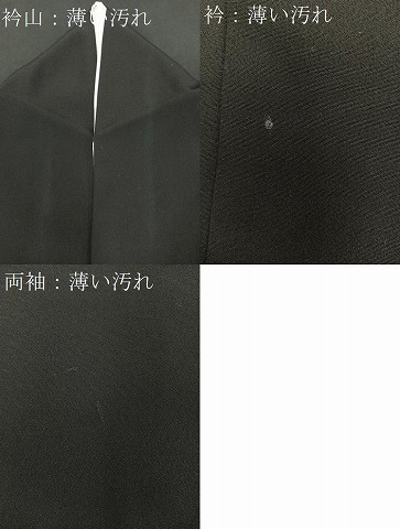 平和屋着物■豪華黒留袖　駒刺繍　松竹梅　流水御所車文　金銀彩　正絹　逸品　BAAR5742ph_画像7