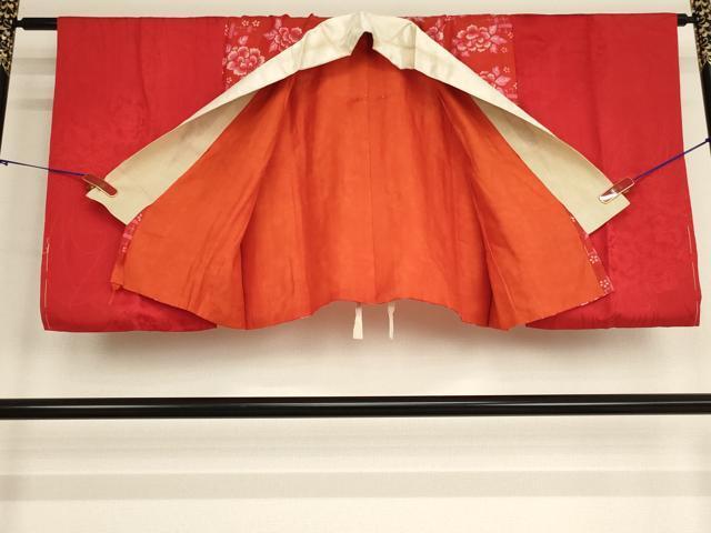  flat мир магазин кимоно [] античный Taisho роман ребенок девочка длинное нижнее кимоно ... документ натуральный шелк замечательная вещь AABA1213ja